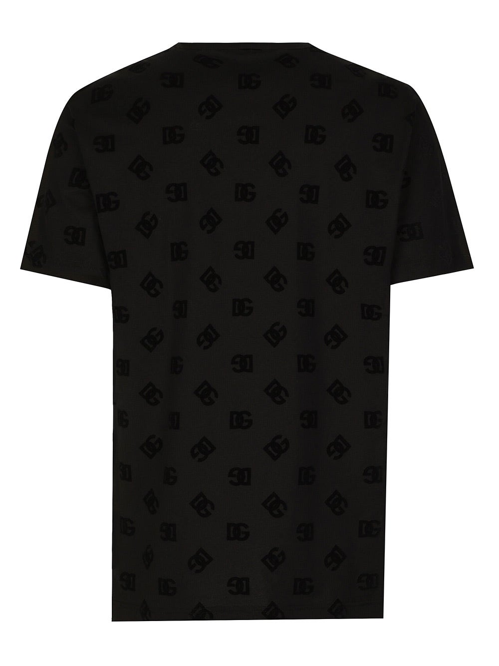 Oluxury Dolce & Gabbana T-shirt all-over flocked Negozio