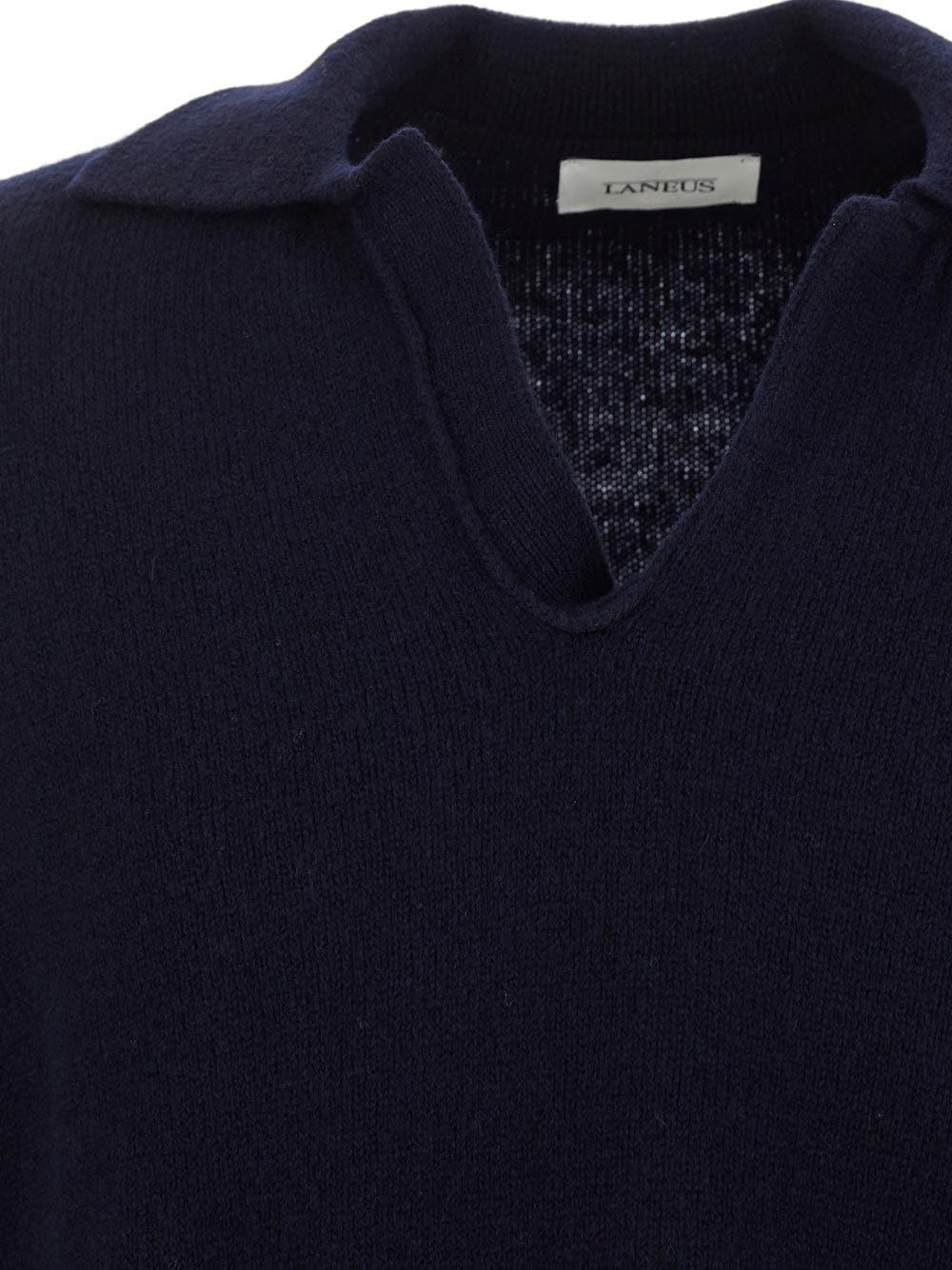 Oluxury Laneus Knitted Polo Sconto di tempo limitato
