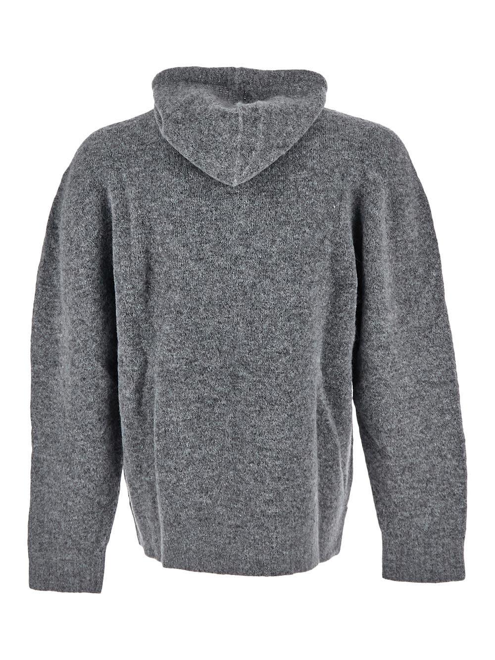 Oluxury Laneus Knitted Hoodie Prezzo di fabbrica