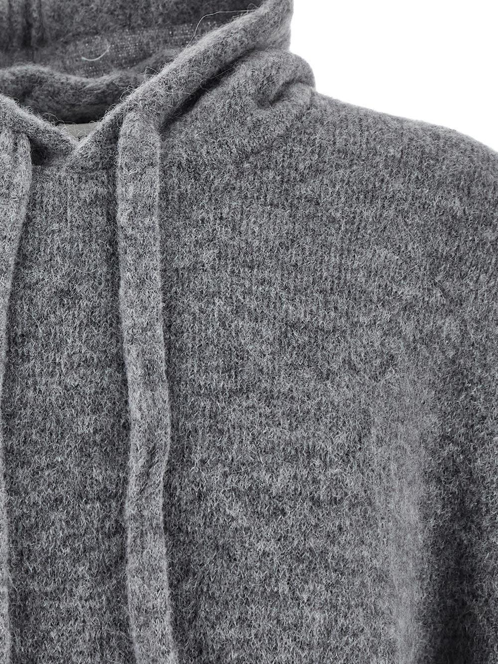 Oluxury Laneus Knitted Hoodie Prezzo di fabbrica