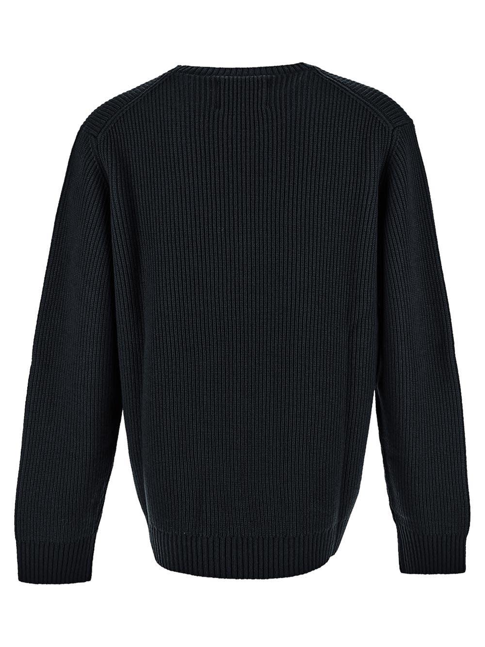 Oluxury Seven Gauge Crewneck sweater Grande vendita