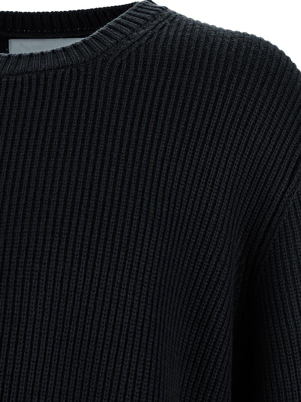 Oluxury Seven Gauge Crewneck sweater Grande vendita