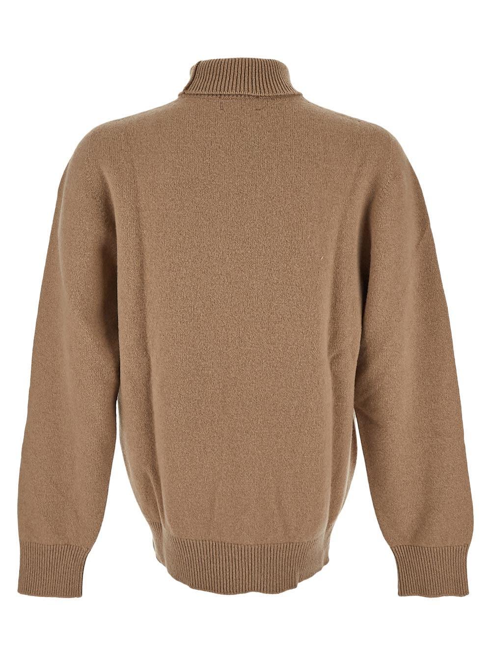 Oluxury Laneus Turtleneck Knit Flash Sale