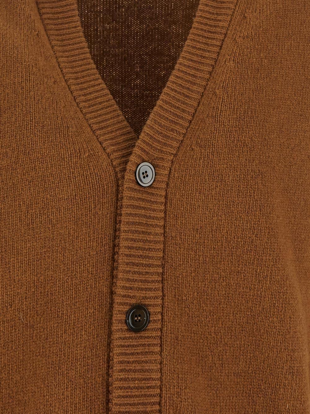 Oluxury Seven Gauge Cardigan knit Black Friday