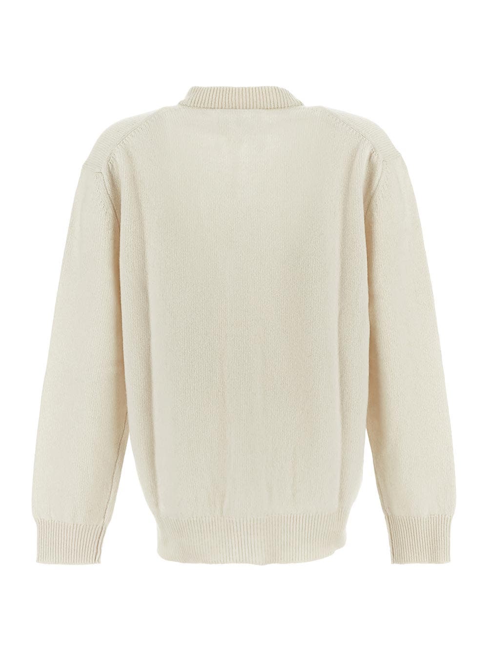 Oluxury Seven Gauge Cardigan knit Online Outlet