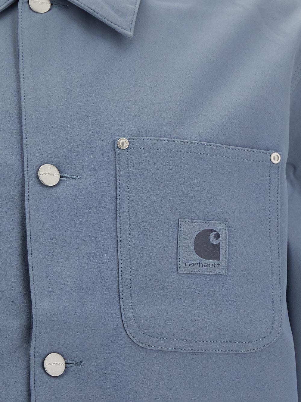 Oluxury Carhartt Wip Suede Michigan Coat Latest stili