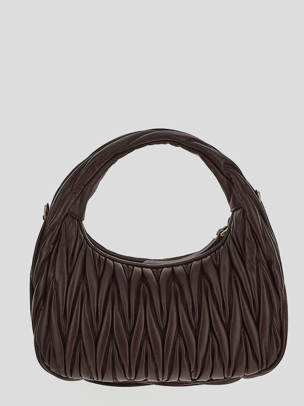 Oluxury Miu Miu Wander Hobo Bag Enormi sconti