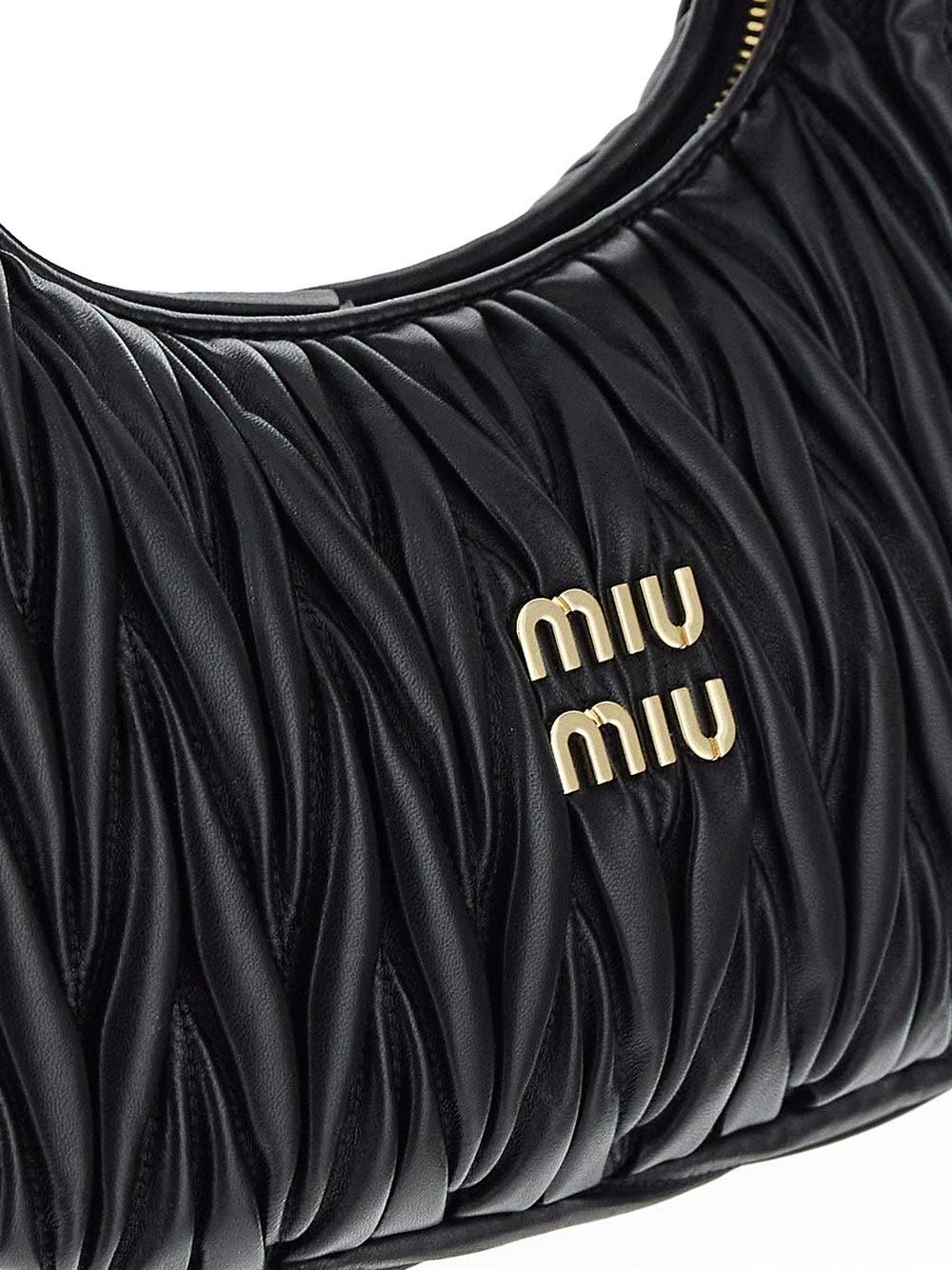 Oluxury Miu Miu Miu Wander Hobo Bag 50% di sconto per tempo limitato