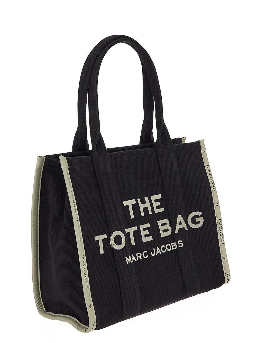 Oluxury Marc Jacobs The Jacquard Tote Bag L In Linea