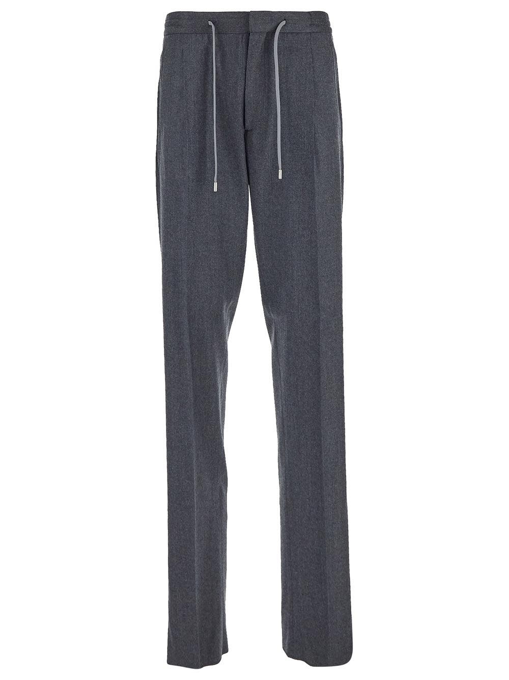 Oluxury Lardini Drawstring Trousers Vendita