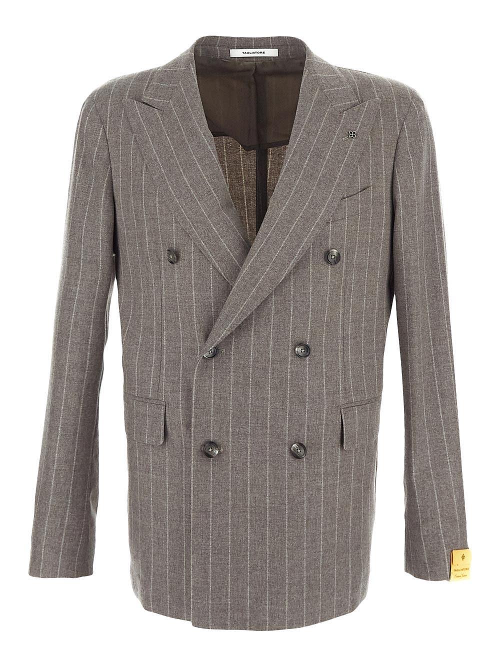 Oluxury Tagliatore Suit double-breasted Negozi Online