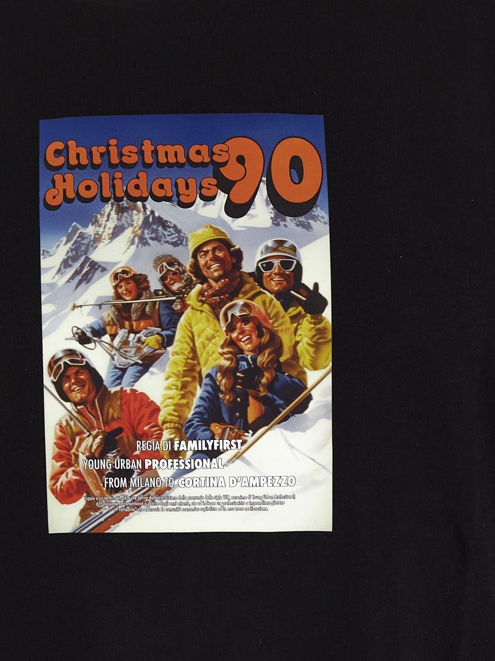 Oluxury Family First Holidays90 T-Shirt Moda