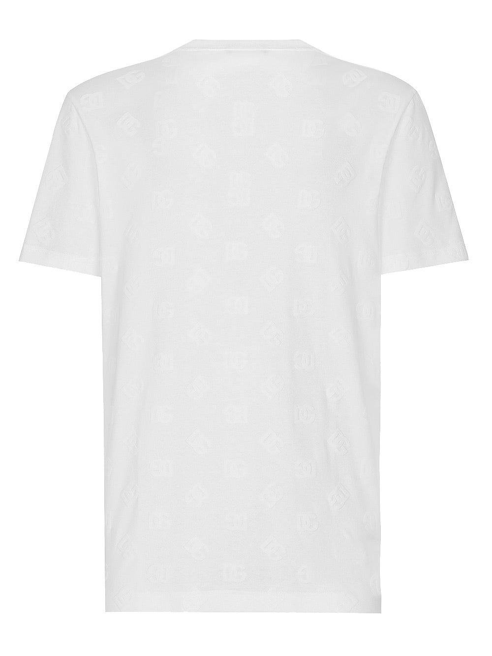 Oluxury Dolce & Gabbana T-shirt all-over flocked Offerta speciale