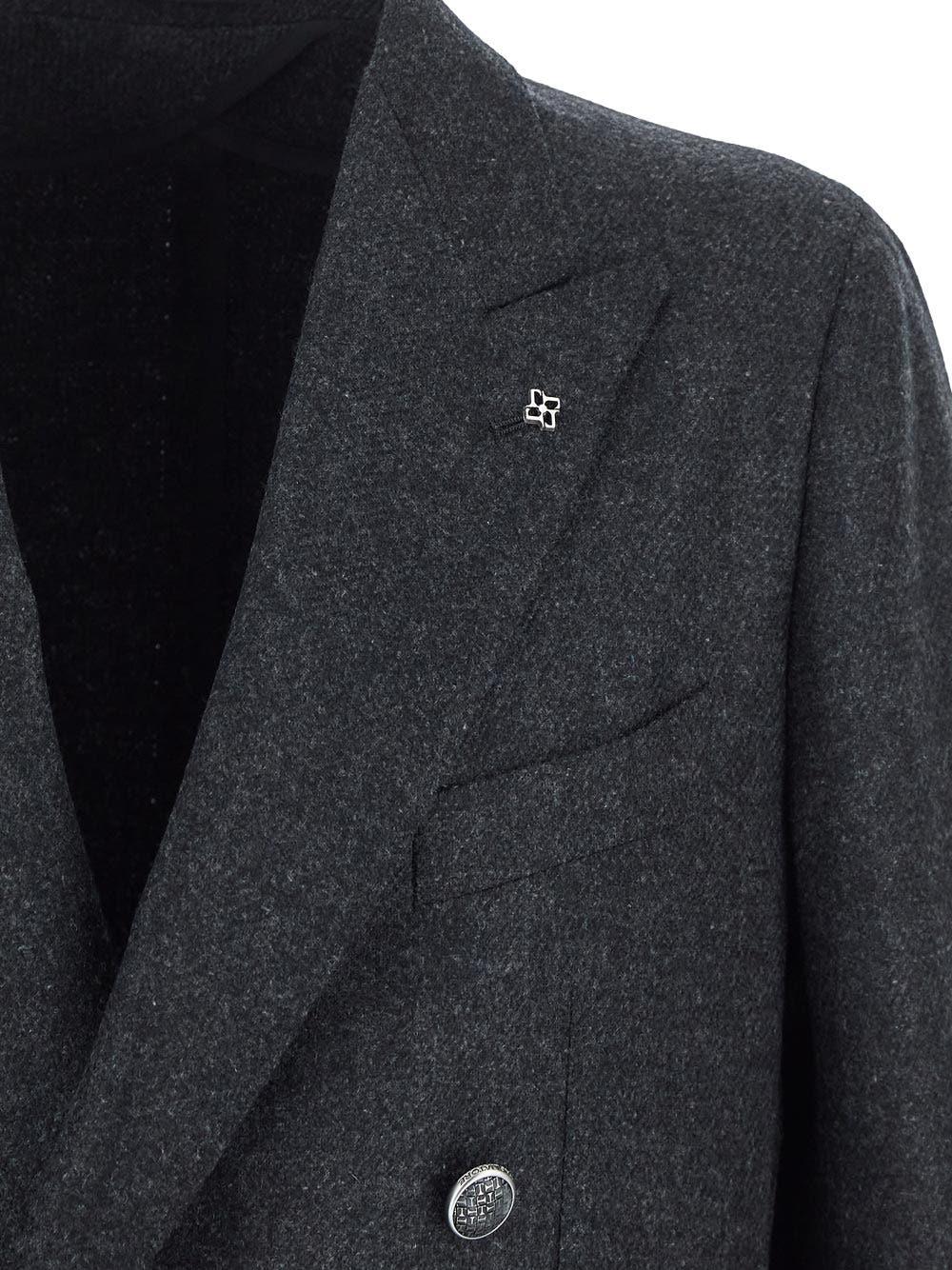 Oluxury Tagliatore Double-Breasted Blazer Comprare a buon mercato
