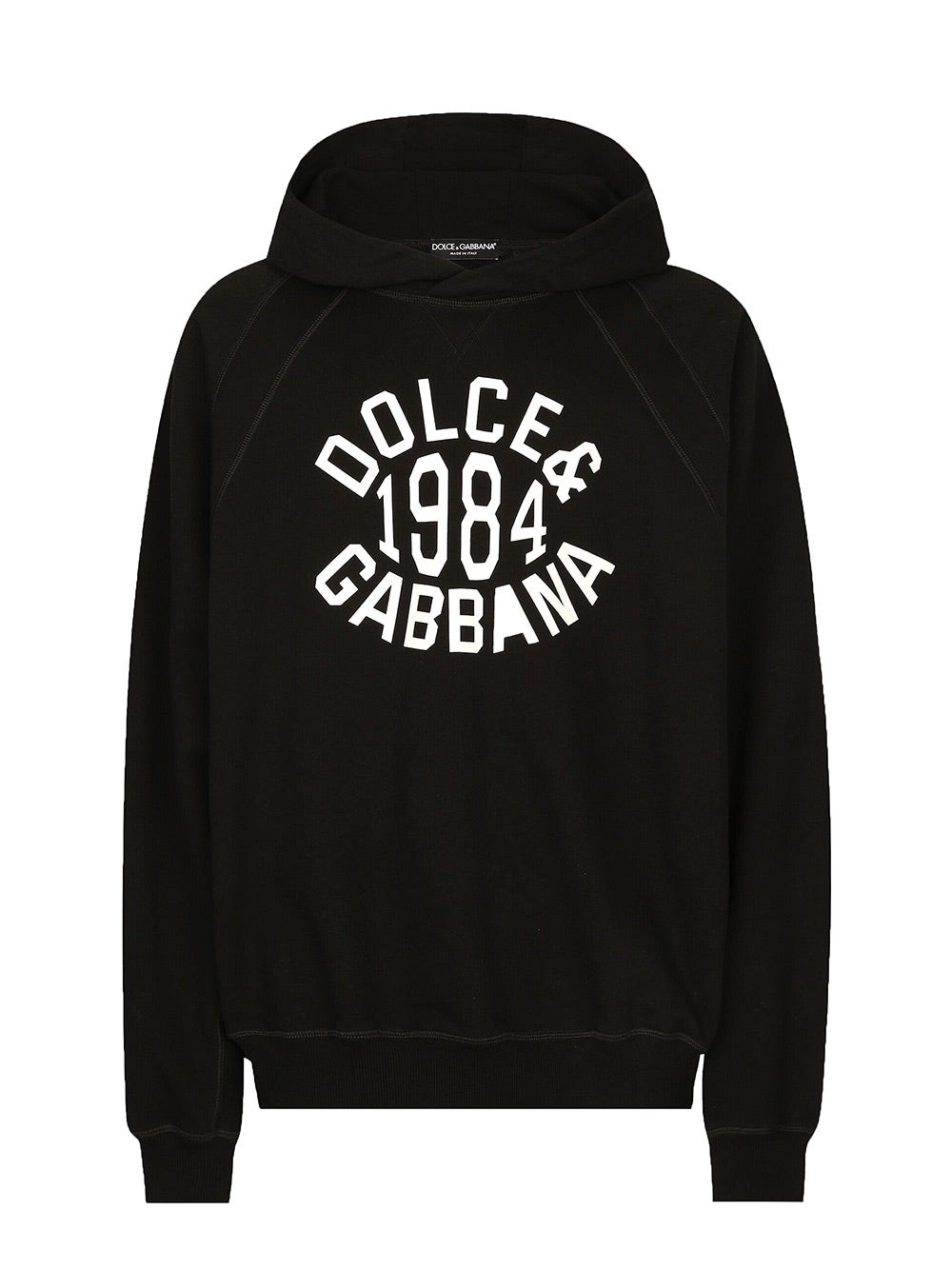 Oluxury Dolce & Gabbana Hoodie Print Fornitura limitata