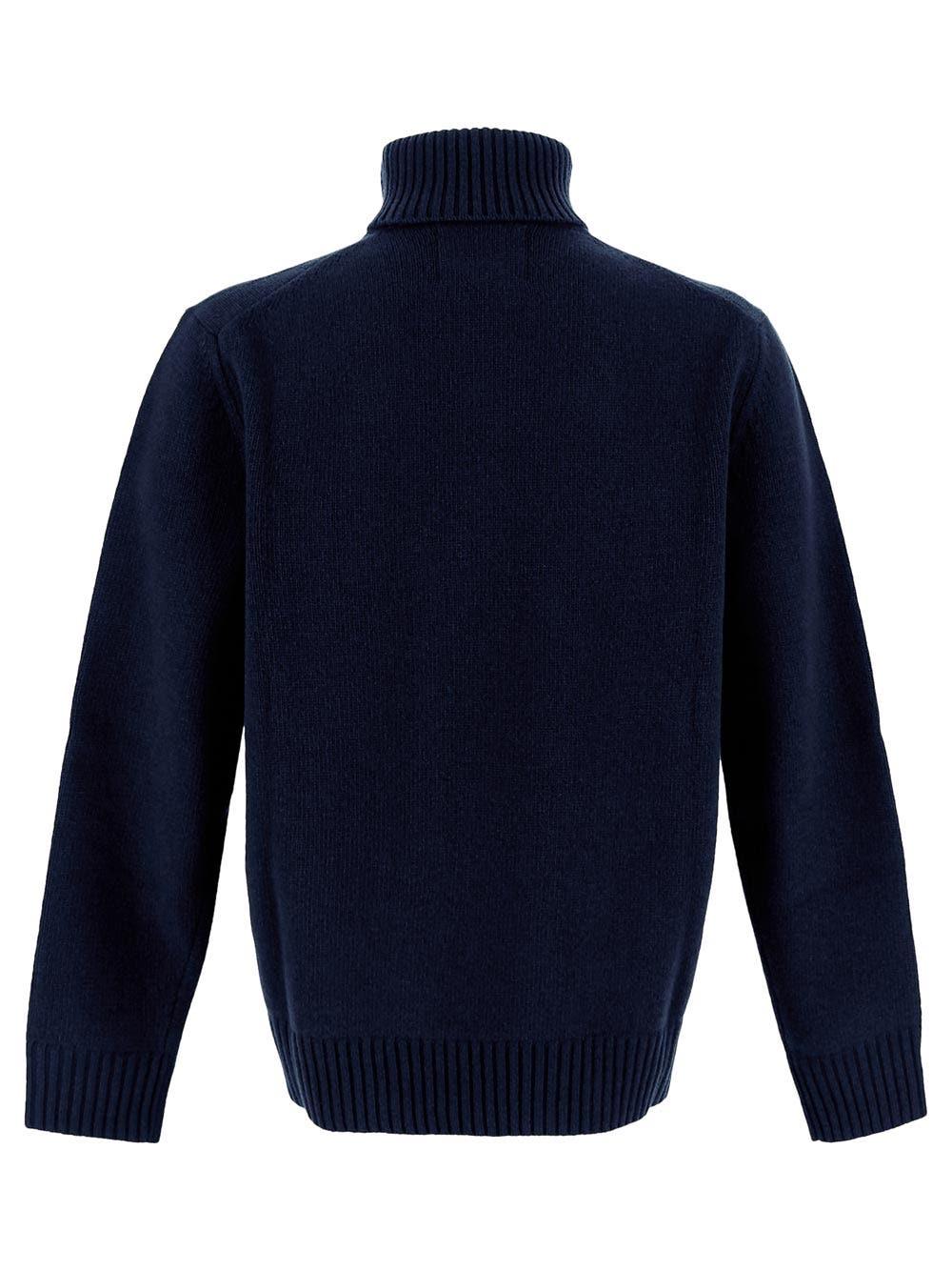 Oluxury Seven Gauge Turtleneck Sweater Vendite stagionali