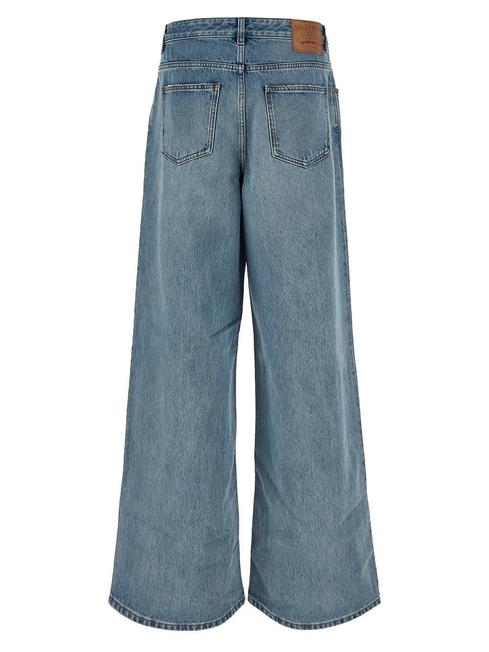 Oluxury Valentino Loose Jeans Cyber Monday