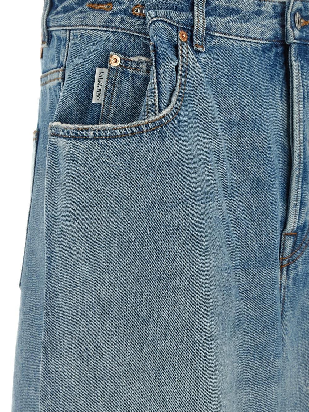 Oluxury Valentino Loose Jeans Cyber Monday