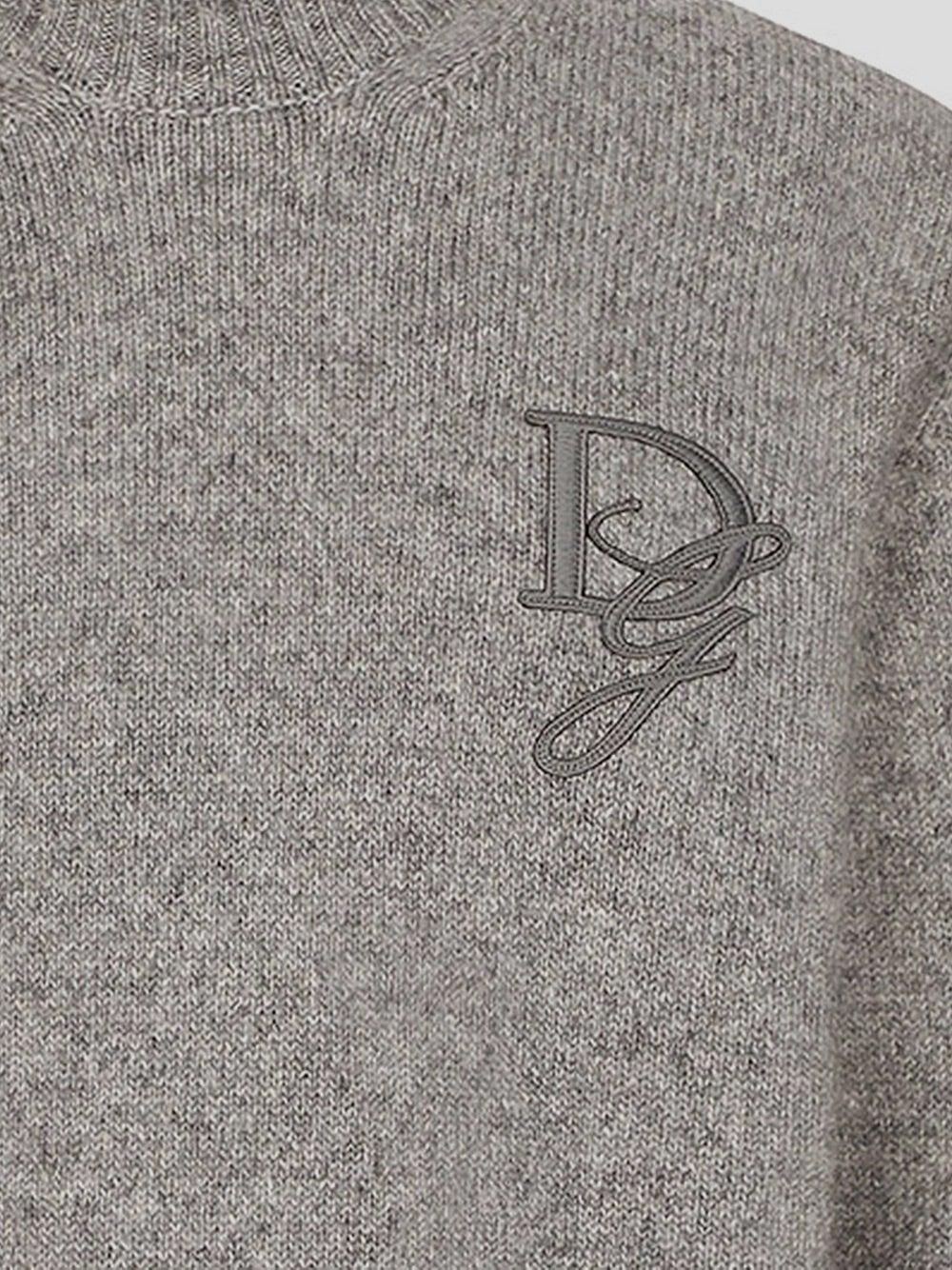 Oluxury Dolce & Gabbana Knitwear logo Vendita calda