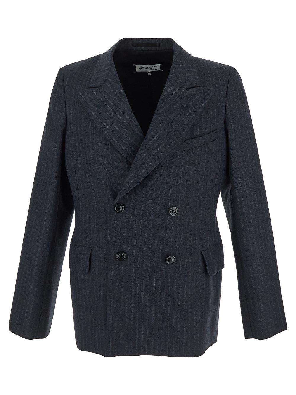Oluxury Maison Margiela Double Breasted jacket Online Outlet
