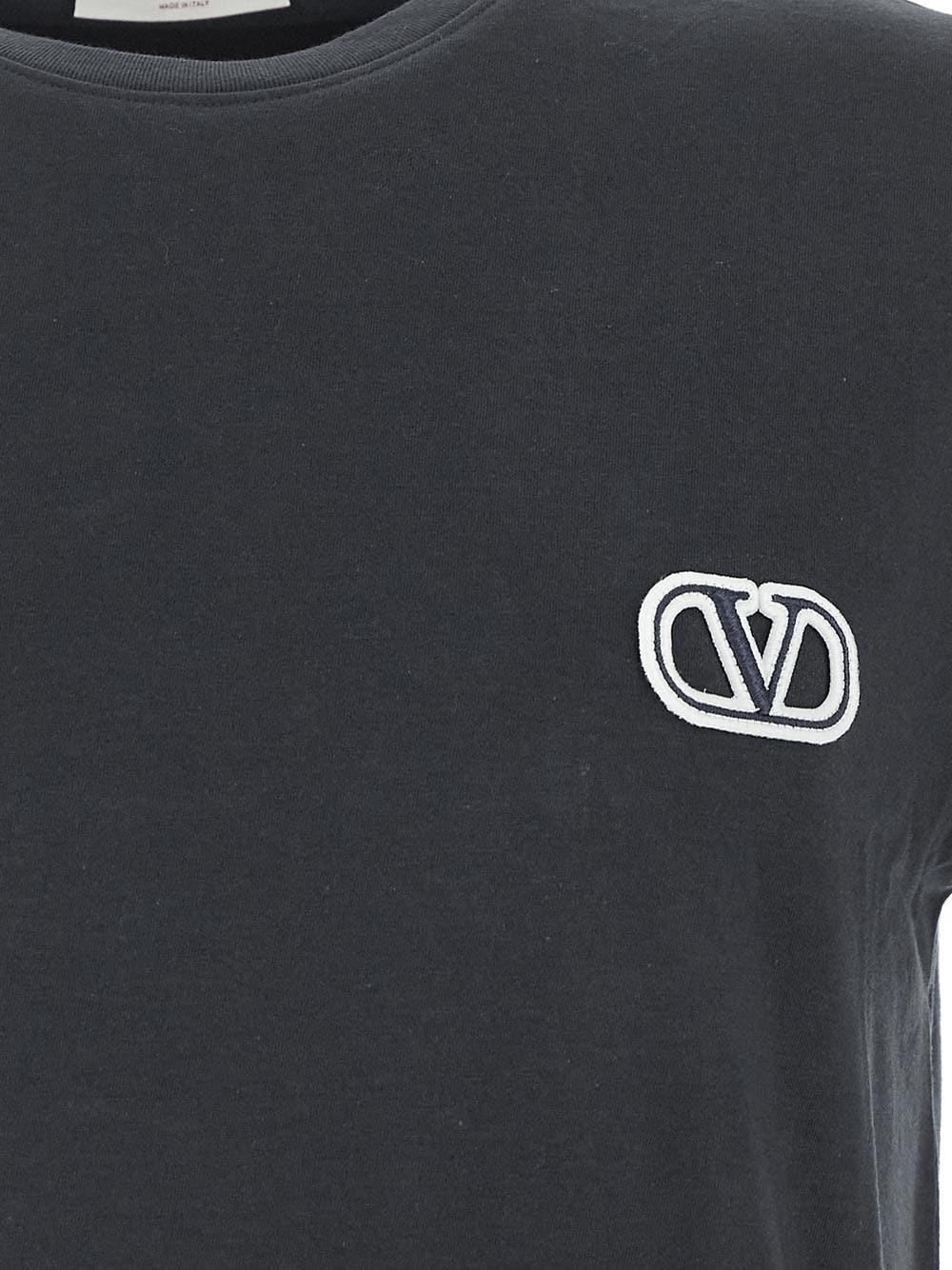 Oluxury Valentino Logo T-Shirt Offerte esclusive