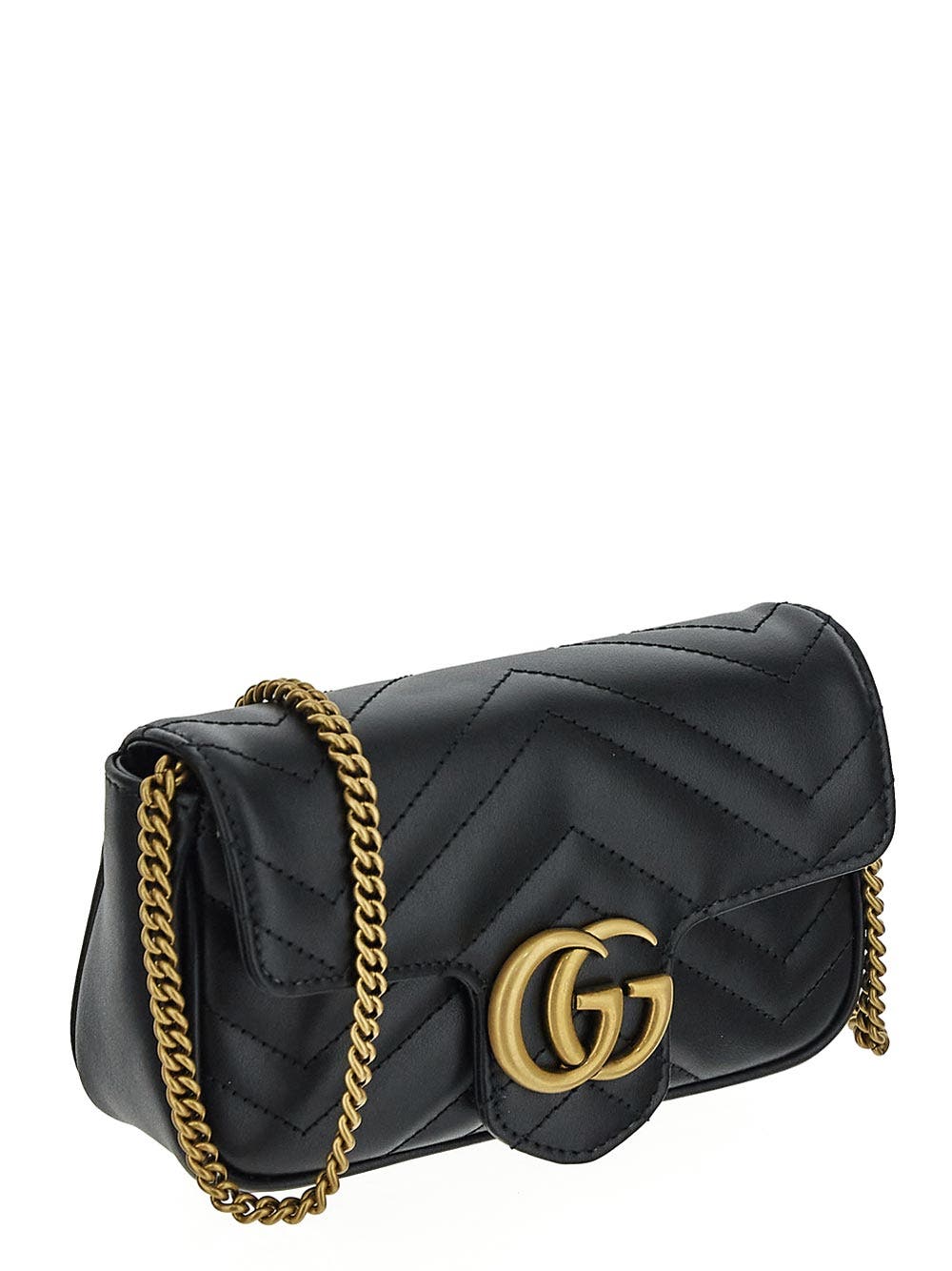 Oluxury Gucci GG Marmont Matelassè Leather Super Mini Bag Liquidazione
