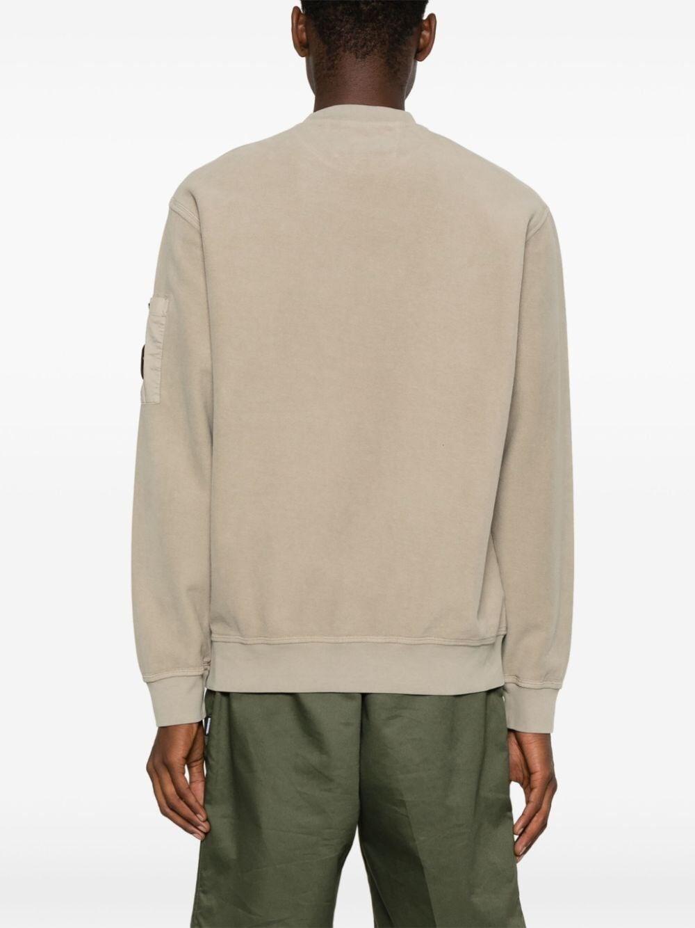 C.p. company `Brushed Emerized Diagonal Fleece` Crew-Neck Sweatshirt Hotsell