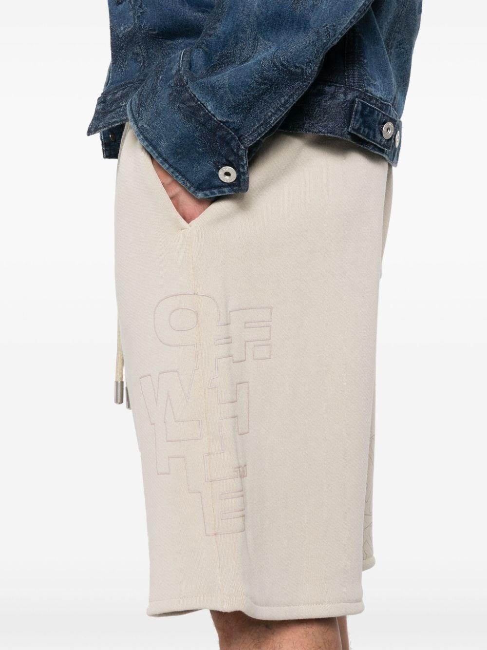 Off white `Outline Skate` Shorts Italy