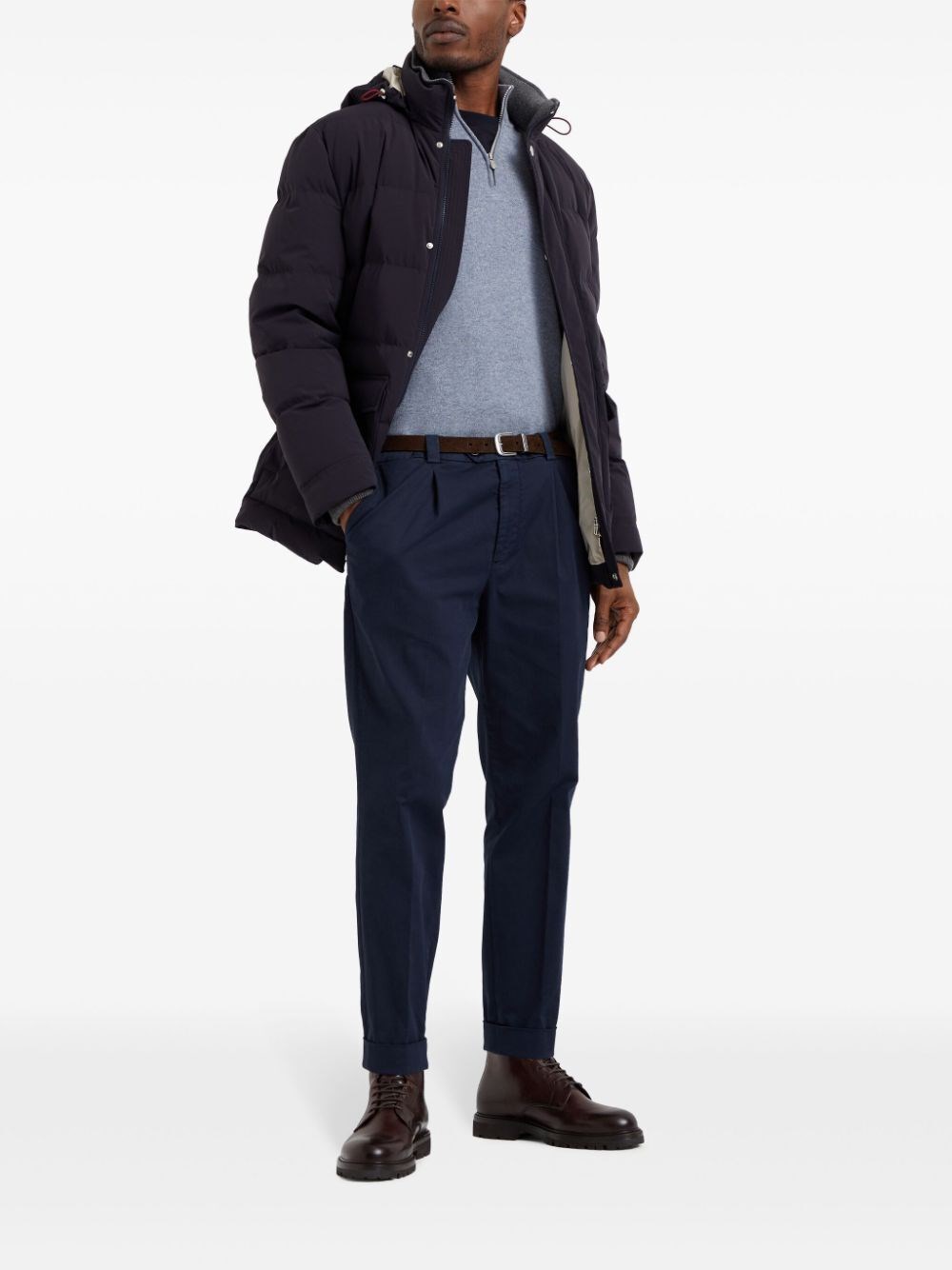 Brunello cucinelli Turtle-Neck Sweater With Zipper Online