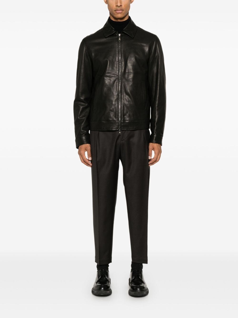 Tagliatore Leather Jacket Fino Al -60%