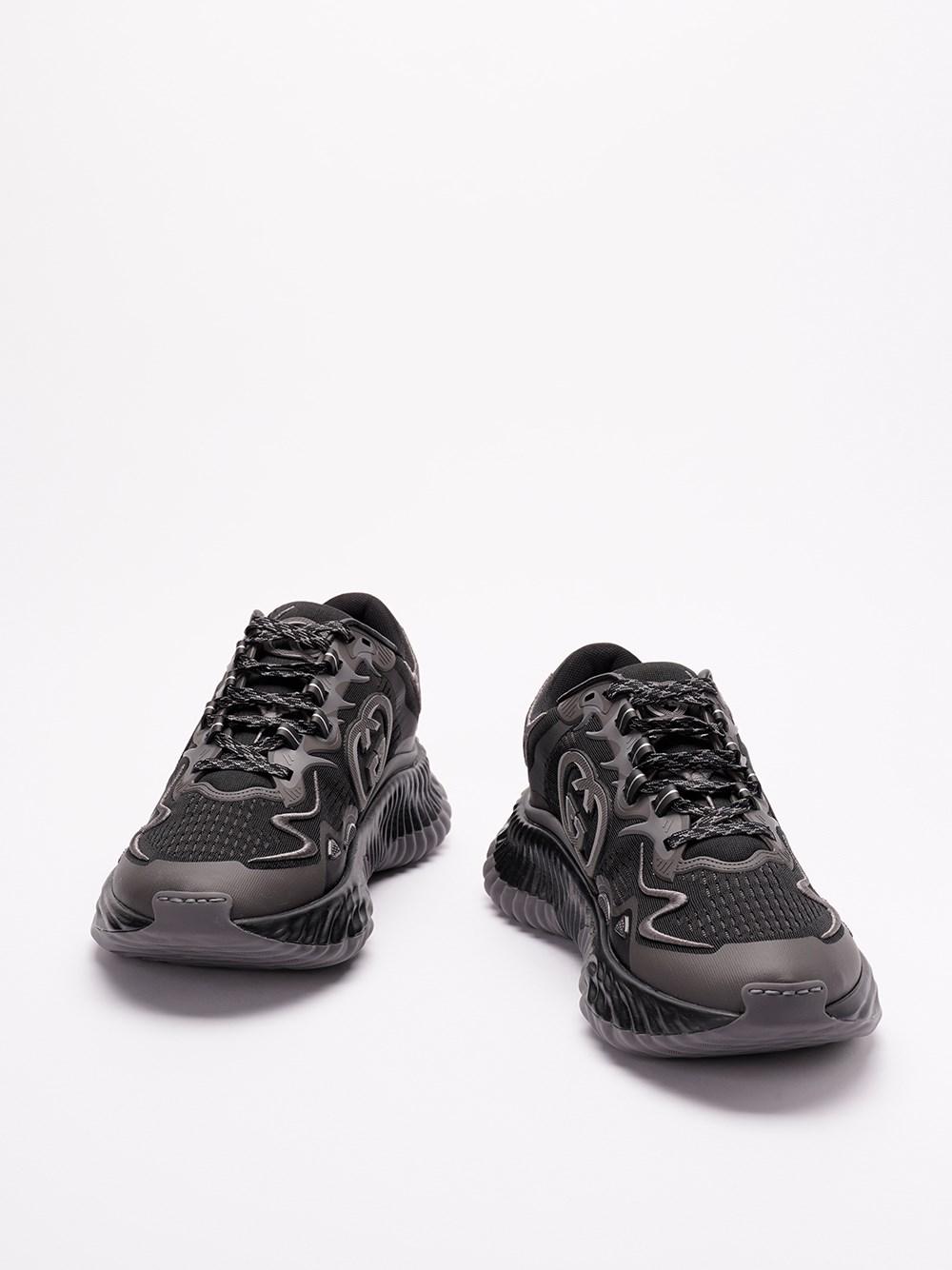 Gucci Fabric `Ripple` Sneakers Sconto
