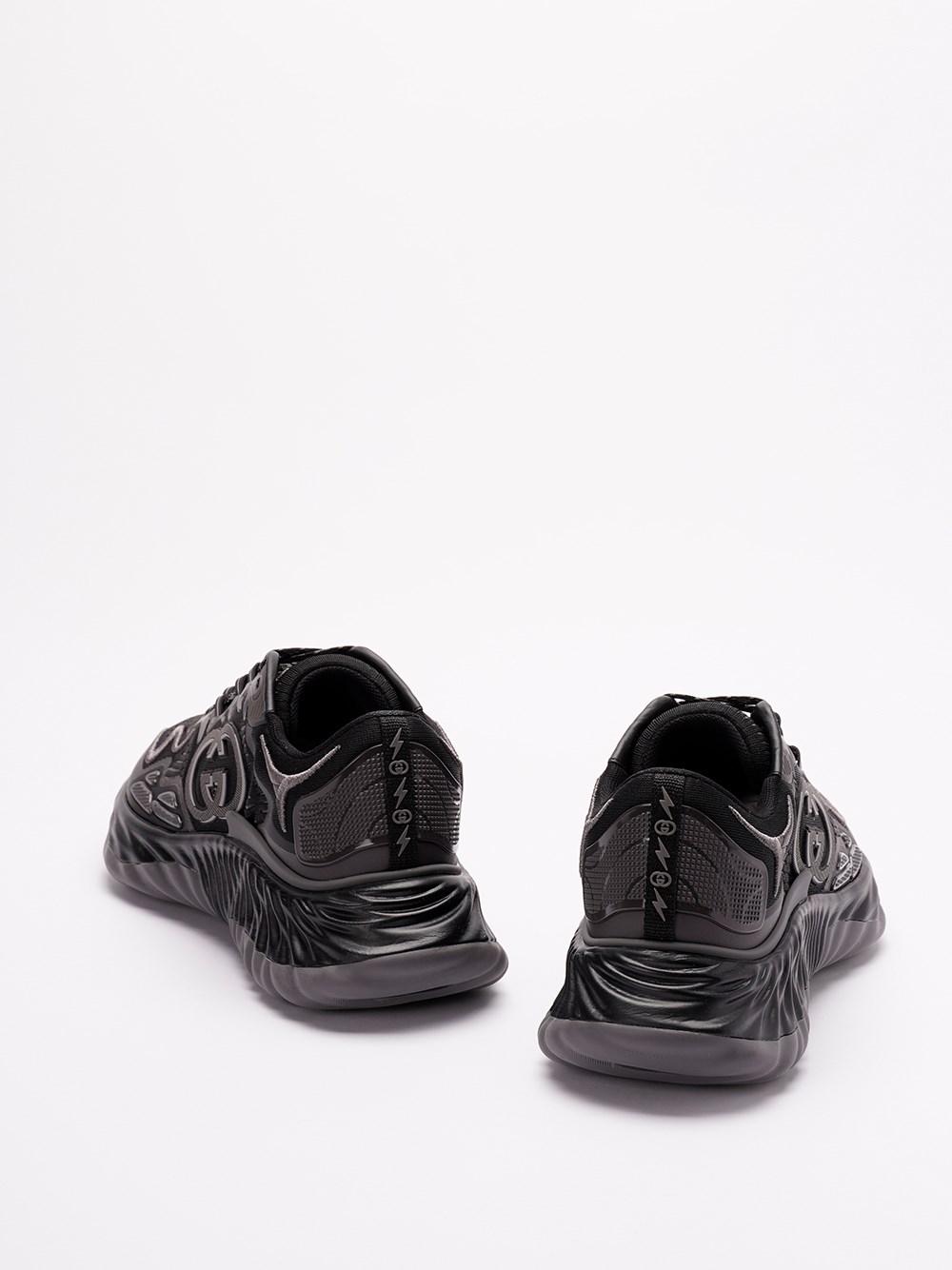 Gucci Fabric `Ripple` Sneakers Sconto