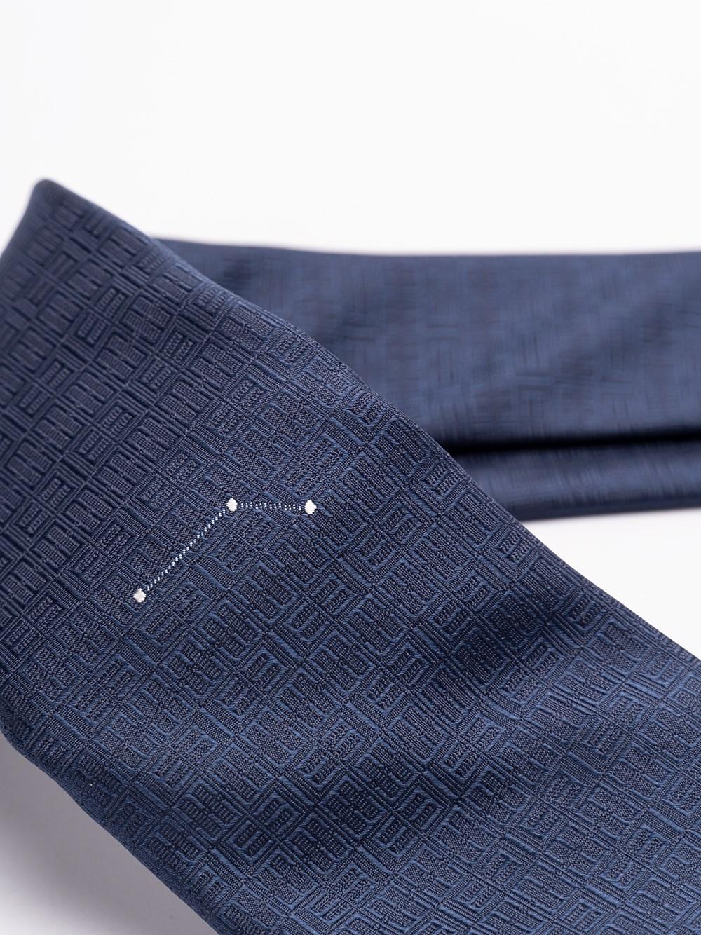 Elios Silk Tie with Zodiac Sign Italy