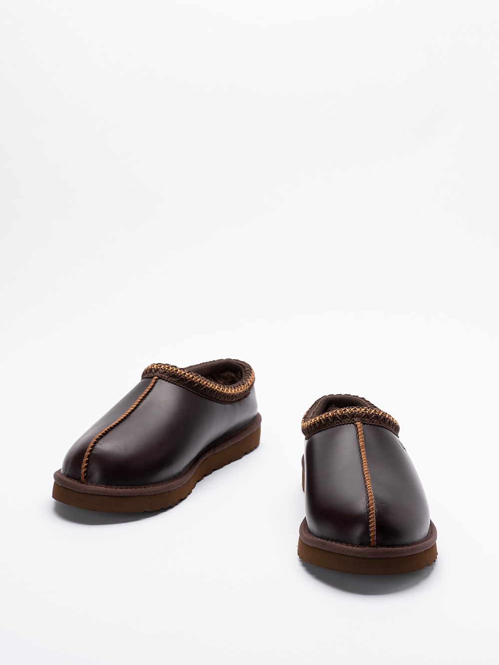 Ugg `Tasman Leather Regen` Slippers Consegna Veloce