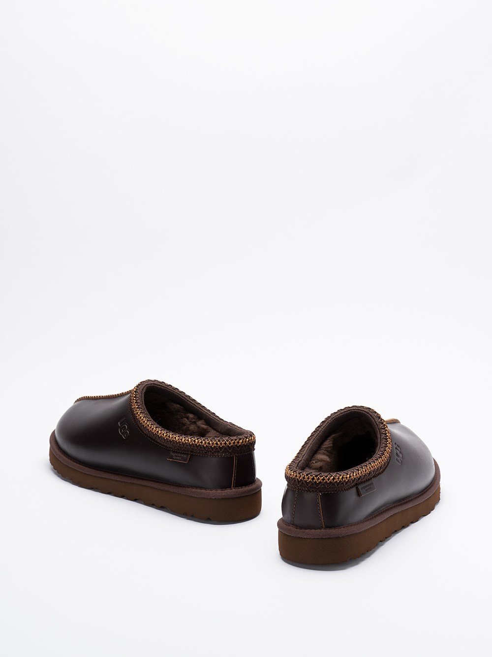 Ugg `Tasman Leather Regen` Slippers Consegna Veloce