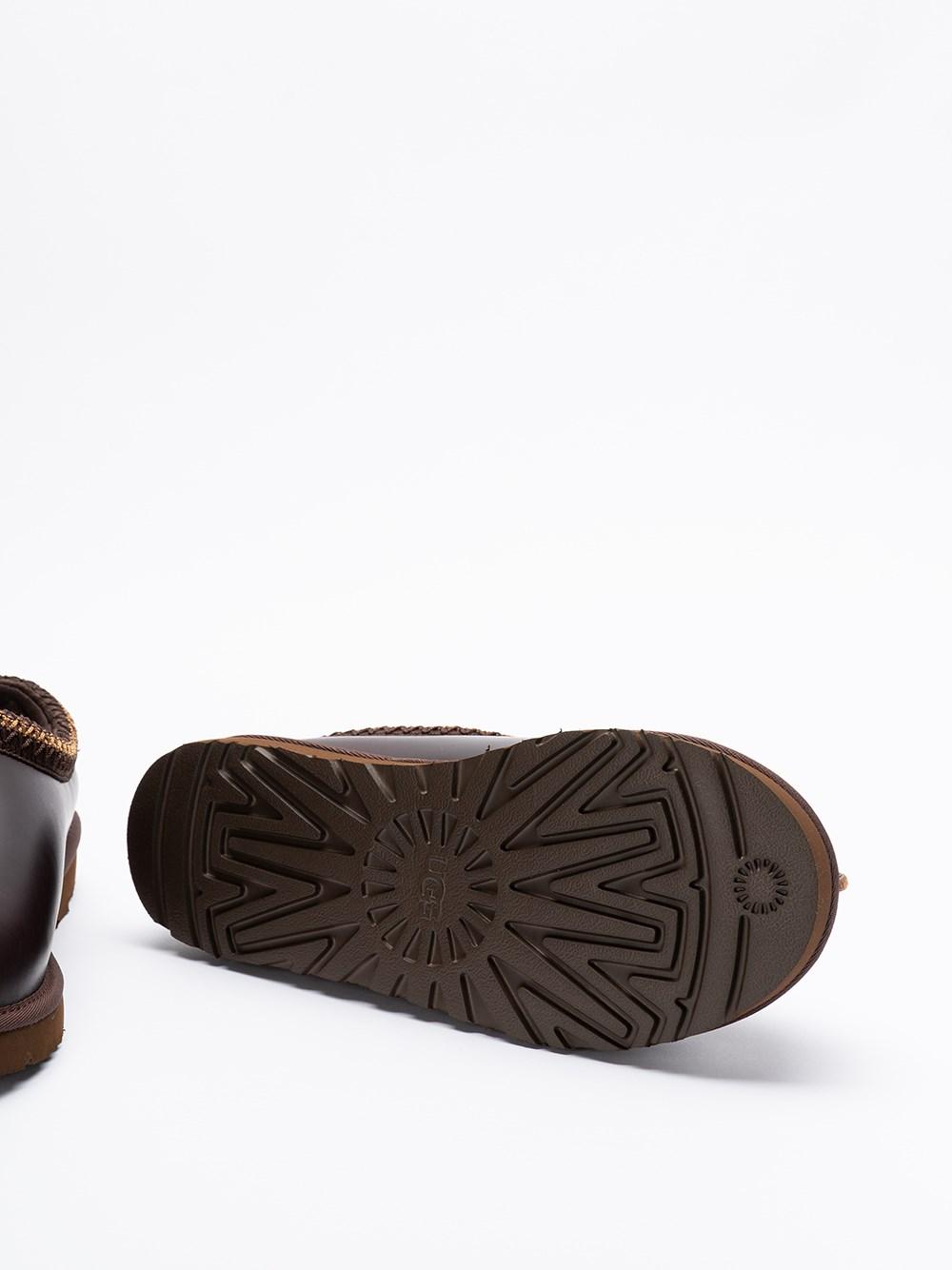 Ugg `Tasman Leather Regen` Slippers Consegna Veloce