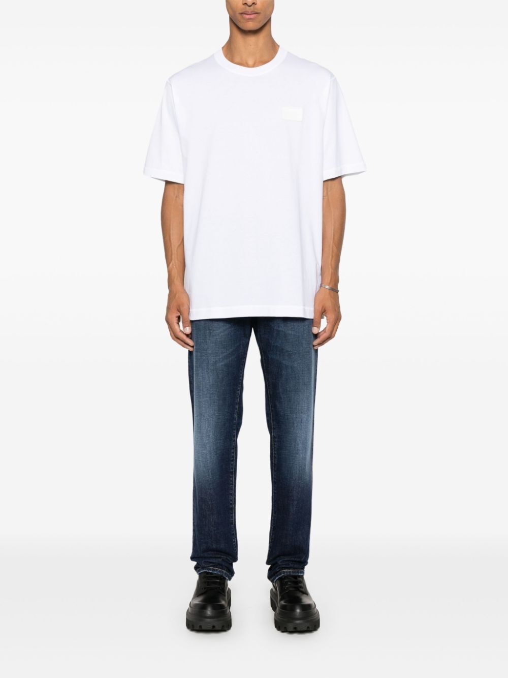 Dolce & gabbana Short Sleeve Crew-Neck T-Shirt Promozione