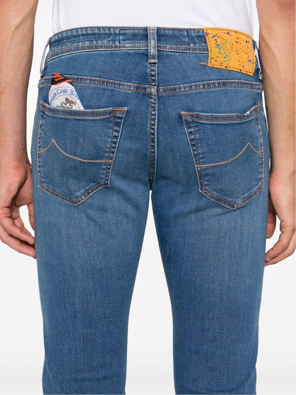 Jacob cohen `Nick` 5-Pocket Slim Fit Jeans Qualità