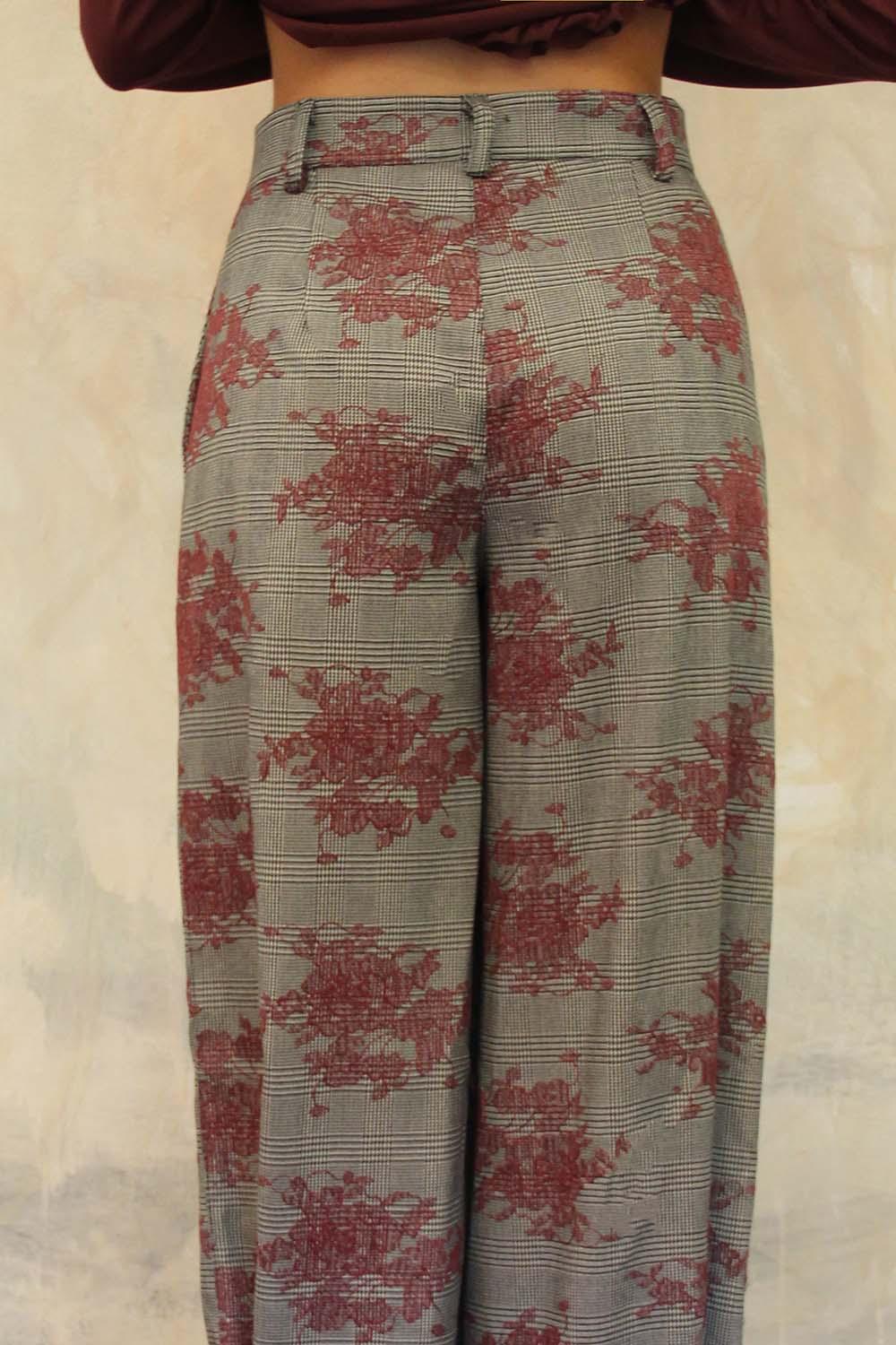 ROSÈ A POIS Verdena Pantalone Presa