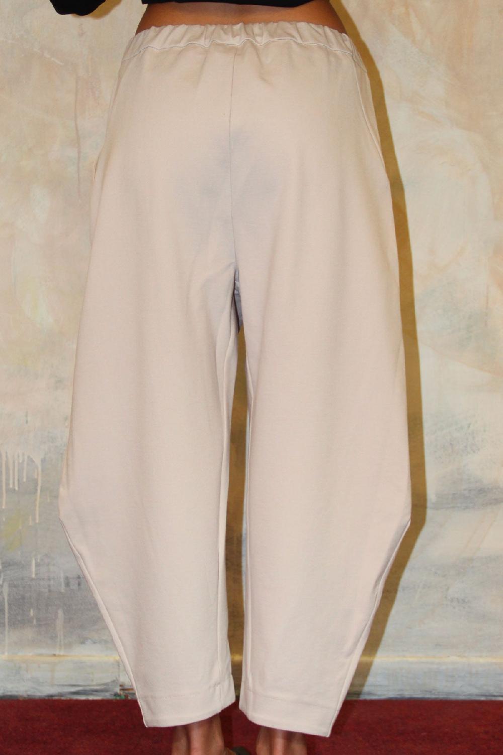 ROSÈ A POIS Blur Pantalone Panna Spedizione Gratuita