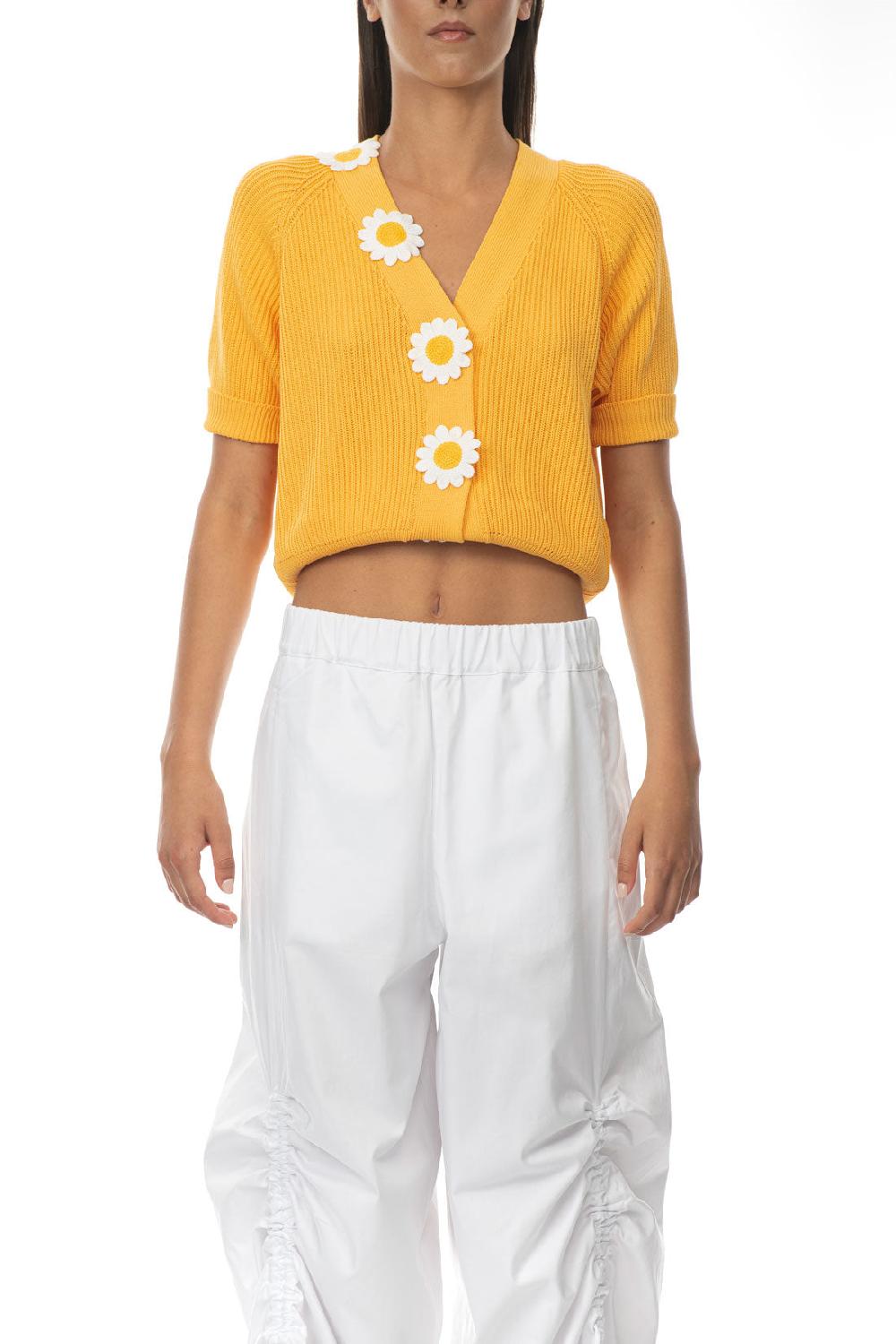 ROSÈ A POIS Ranocchio Pantalone Giallo Novità