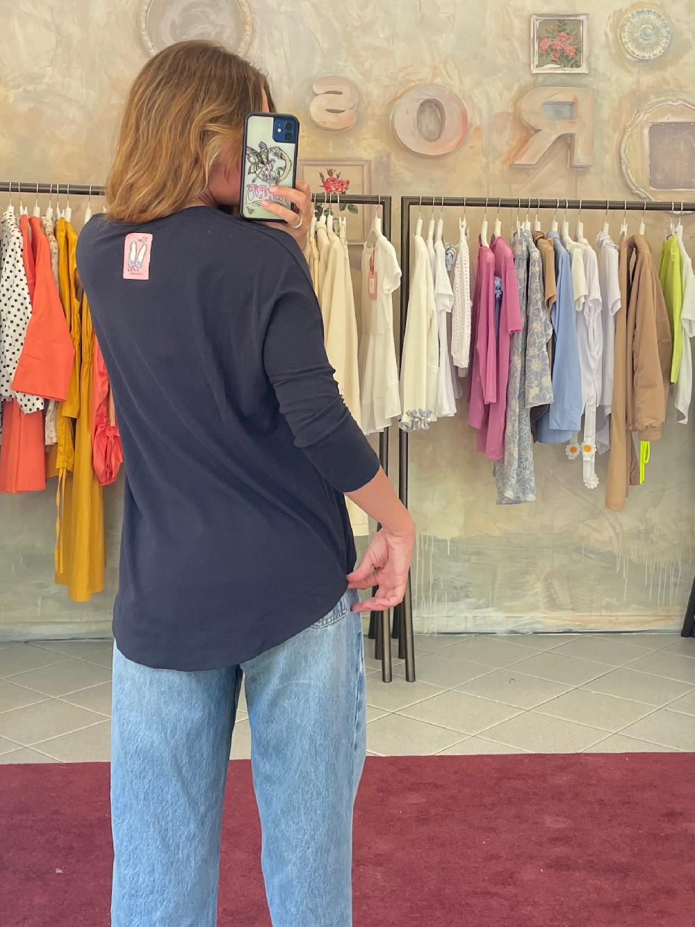 ROSÈ A POIS Carina T-shirt Shopping Online