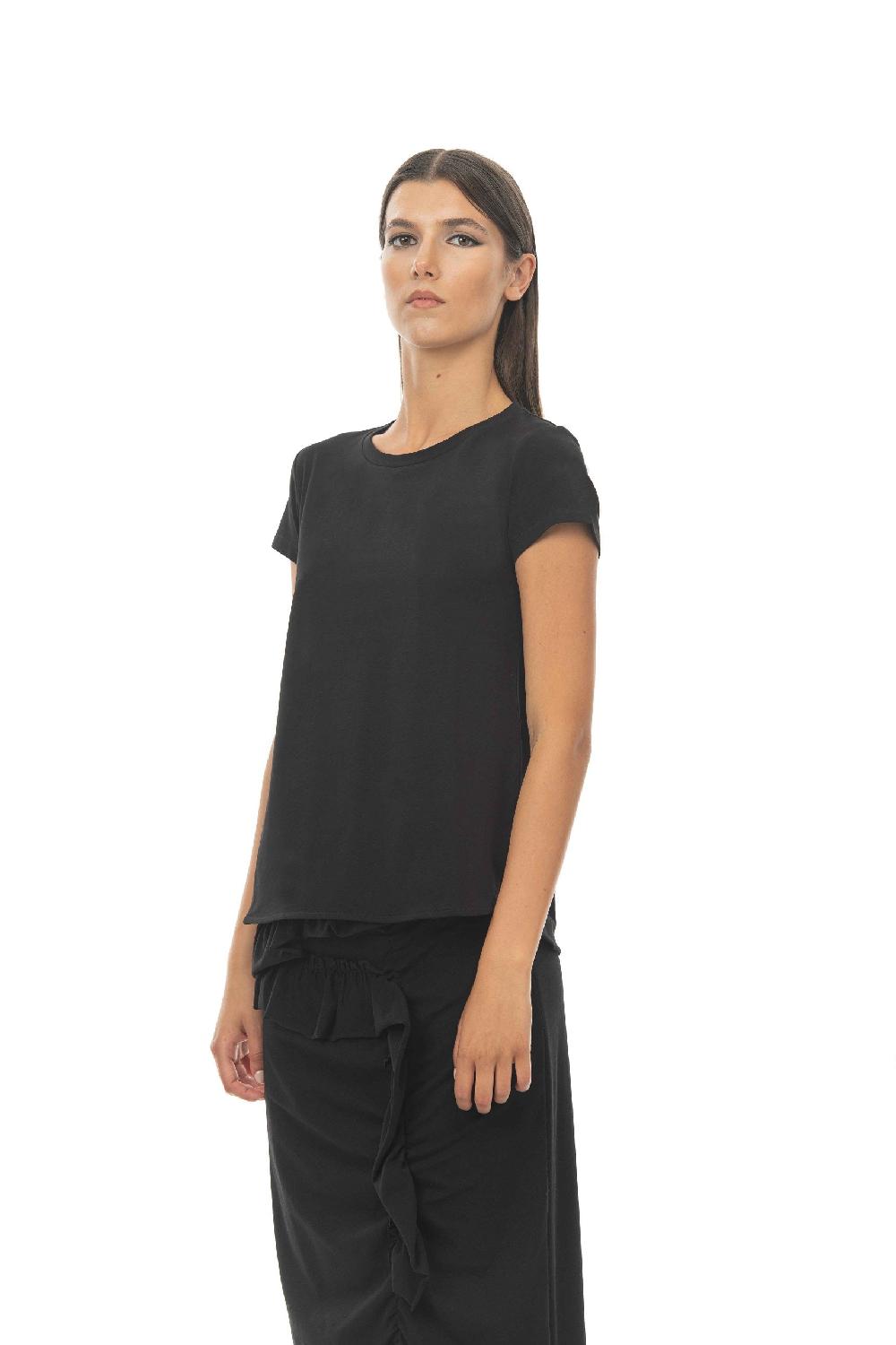 ROSÈ A POIS Fiordaliso T-shirt Prezzo Ridotto