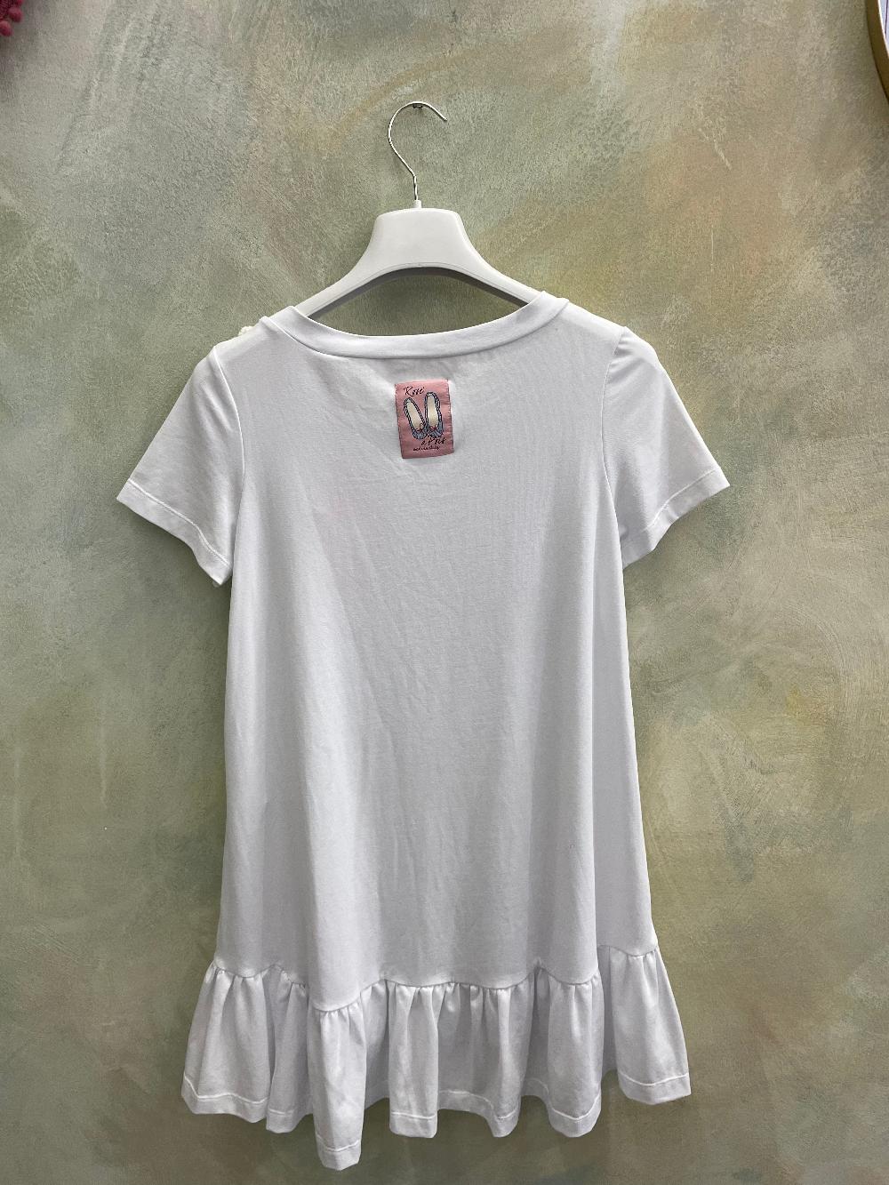 ROSÈ A POIS Collina T-shirt Economico