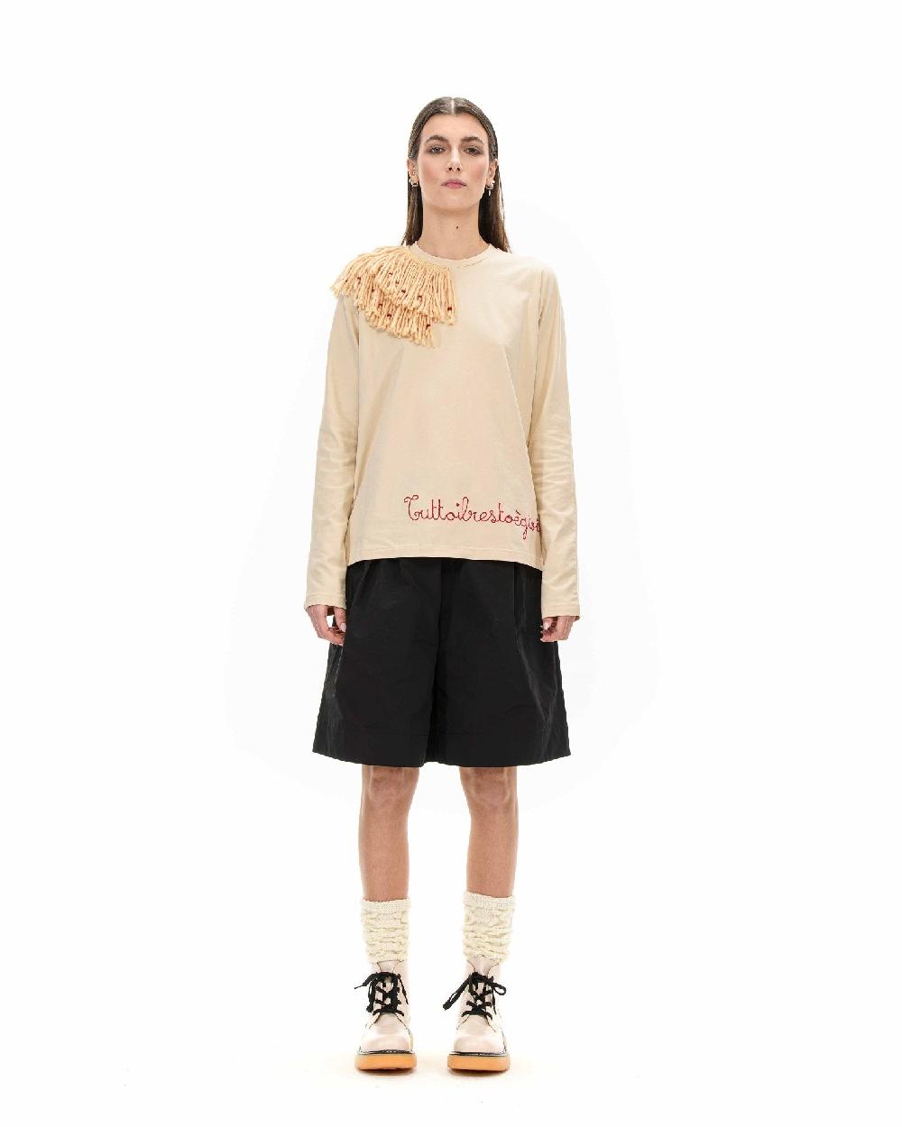 ROSÈ A POIS SERENELLA T-shirt avorio 2025