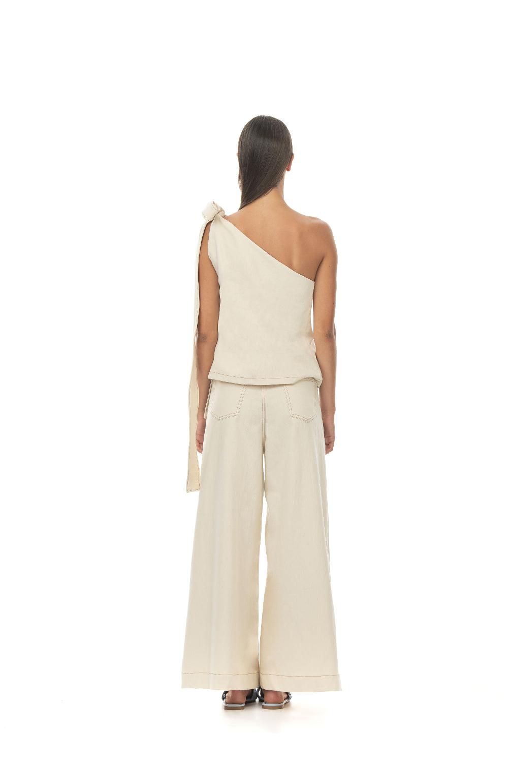 ROSÈ A POIS Biancaneve Pantalone Vendita Calda