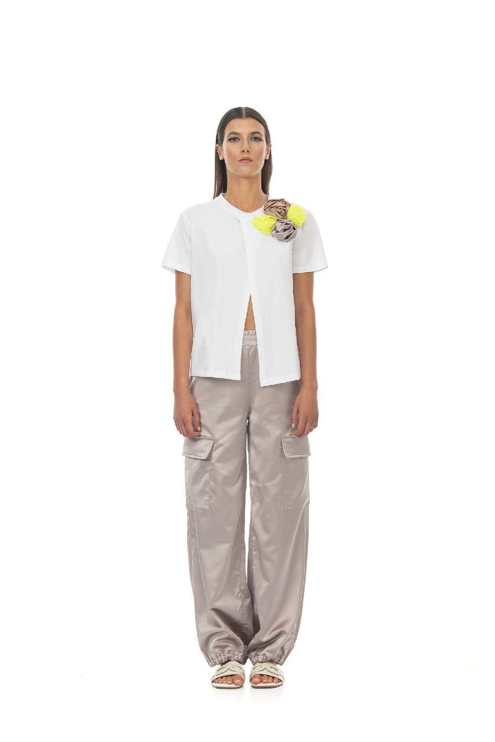 ROSÈ A POIS Oceania T-shirt Bianco Negozio