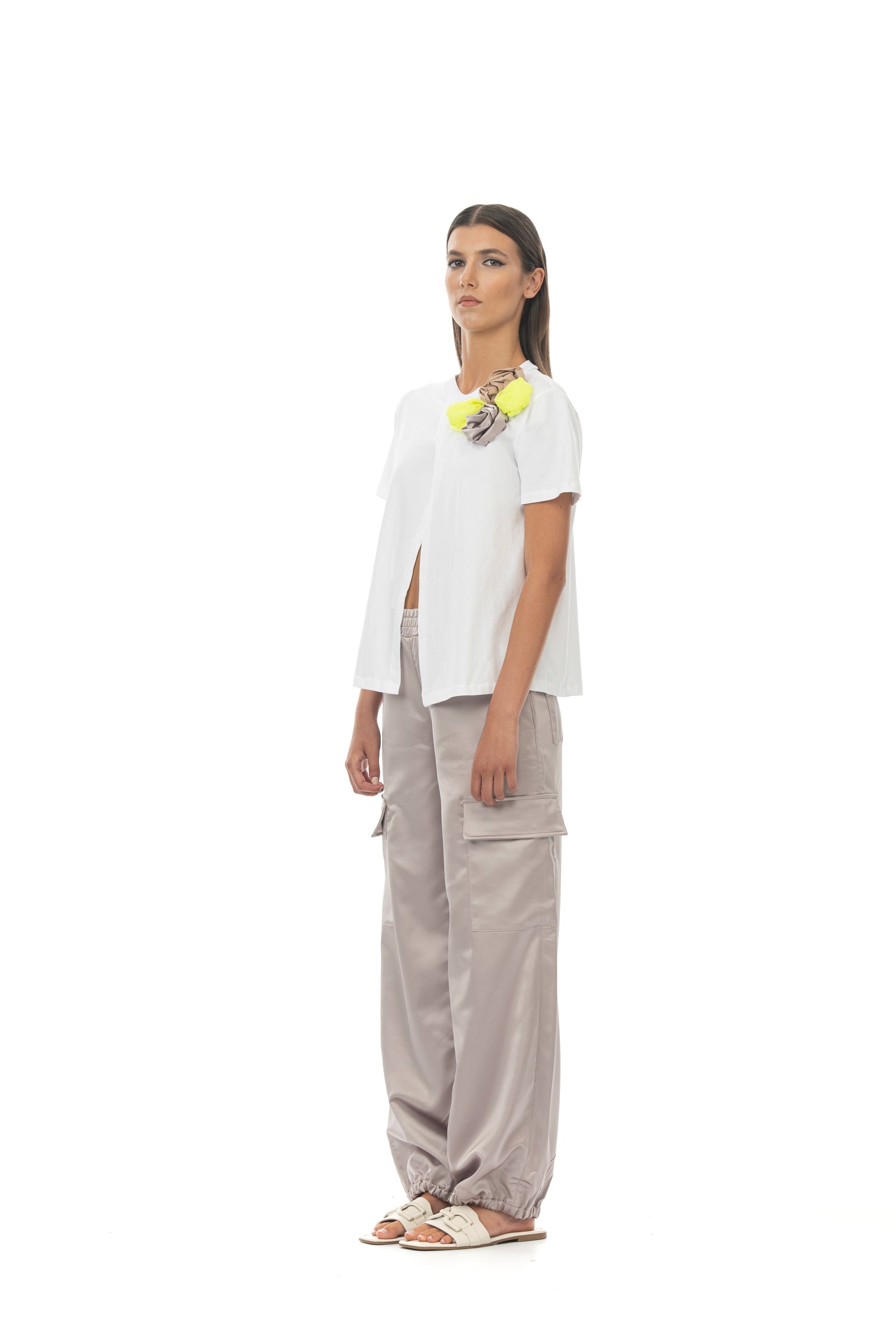 ROSÈ A POIS Oceania T-shirt Bianco Negozio