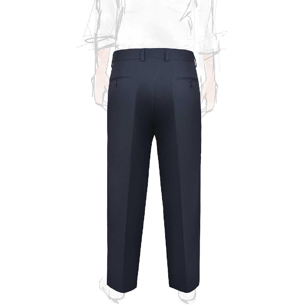Rubinacci Vintage archive pantalone in cotone blu Prezzo Ridotto