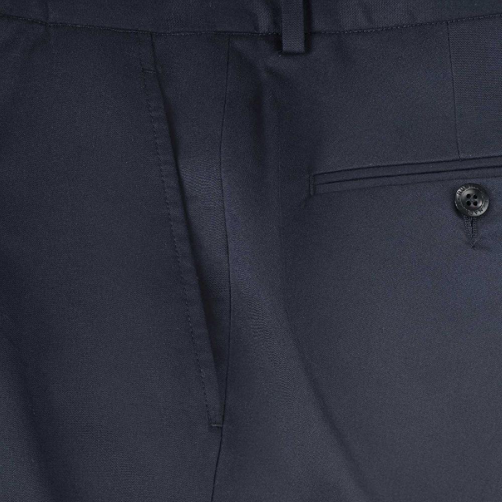 Rubinacci Vintage archive pantalone in cotone blu Prezzo Ridotto